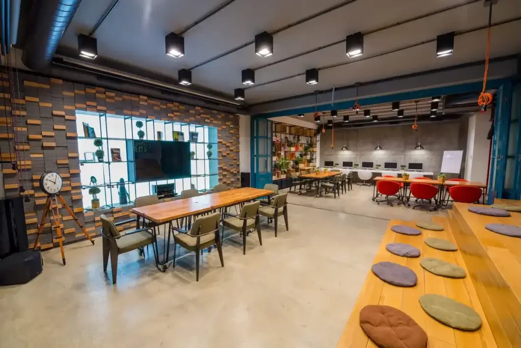 Modern interior design office